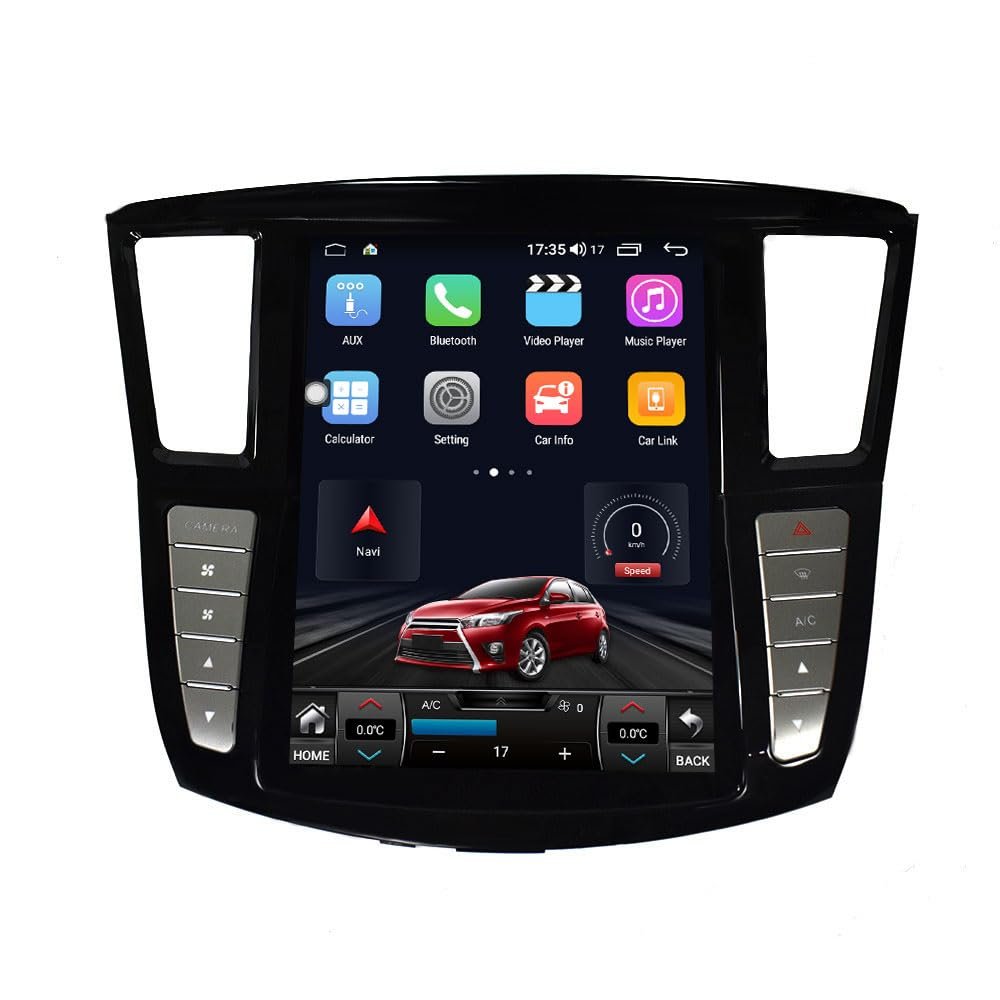 12.1'' Car Radio for Infiniti QX60 JX35 2012 2013 2014 2015 2016 2017 2018 2019 Multimedia Car DVD Player 128 GB Support CD, SWC, DSP, 4G CarPlay Navigation