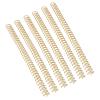 SASKATE 34 Loop 3:1 12.7mm Double Loop Wire Binding 100 Sheets Capacity Iron, Nylon Wire Binding, Compatible with Most Wire Binding Systems, Suitable for Reports, Presentations and More view 3