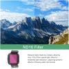 ND Filter for Flip Drone, Both Side Multi Coated HD Optical Glass Drone Filter, with Storage Box, Neutral Density Filter (ND16) view 2