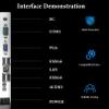 KYZTMHC Commercial POS Screen, POS Cash Register Screen for Small Business, SSD 64GB N2930 DDR3 4GB, for Industry as Retail Store view 4