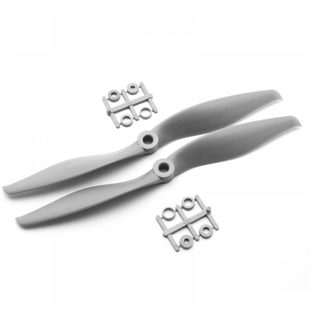 4pcs Style Nylon Propeller 4.75X4.75 5X5 6X4 6X5.5 7X5 7X6 Compatible With RC Aircraft Model(2PCS 10X7)