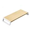 ADPVRLUQ Wooden Monitor Stand Computer Riser Wooden Desktop Stand Laptop Stand(Wood) view 1