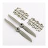 2pcs Electric Nylon Speed Propeller Compatible With RC Airplane Glider Aircraft Sizes 4x3 4.7x4 5x5 5.5x5.5 6x6 4030 4740 5050 5543 5555 6060(2PCS 5.5X4.3 PROP) view 2