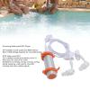 ciciglow IPX8 Water Proof Mp3 Player, 8GB Music Player with Water Proof Headphones, HiFi Lossless Sound, Portable Underwater Swimming MP3 Player for Diving Surfing Running (Silver) view 2