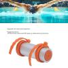 ciciglow IPX8 Water Proof Mp3 Player, 8GB Music Player with Water Proof Headphones, HiFi Lossless Sound, Portable Underwater Swimming MP3 Player for Diving Surfing Running (Silver) view 3