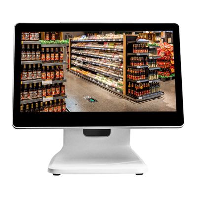 15.6 inch Electronic Cash Registers Screen, POS Cash Register Screen for Small Business, SSD 64GB N2930 DDR3 4GB, for The Retail Trade of The Restaurant