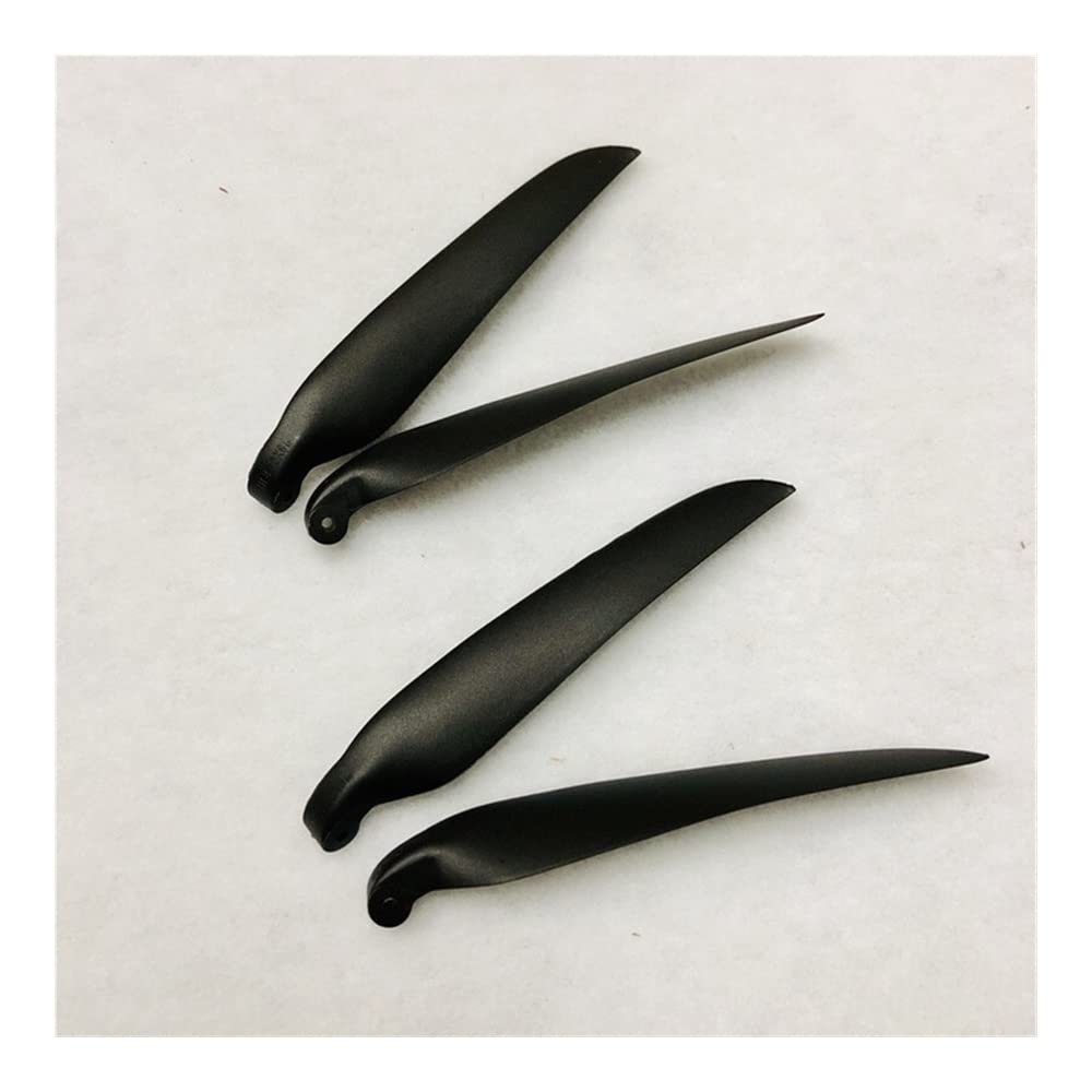 Two Pair 6 To 18.5 Inch RC Airplane Plastic Folding Propellers Compatible With Plastic Or Aluminum Spinners(11X6 2PAIR)