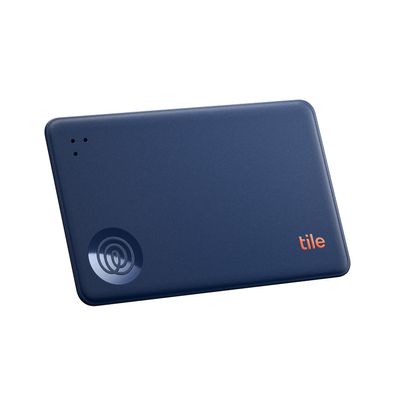 Life360 Tile Slim - Wallet Finder, Bluetooth Tracker and Item Locator for Luggage Tags, Passports and More. Both iOS and Android Compatible. Phone Finder. 1-Pack (Navy Blaze)