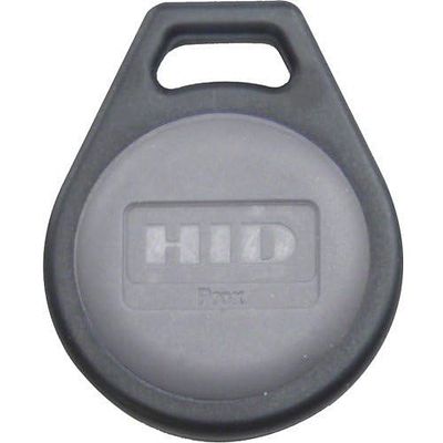 1346LNSMN 1346 Key Fob, Programmed, Sequential Matching Inkjetted Numbers, Black with Grey Insert