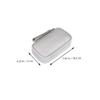 CAXUSD Household Headphone Bag Compact Data Cables Storage Pouch Material for Power Bank and External Hard Drive view 2
