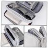 CAXUSD Household Headphone Bag Compact Data Cables Storage Pouch Material for Power Bank and External Hard Drive view 3