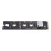 ANGGREK PCIe 3.0 M.2 MKey to SFF-8611 Adapter, System Expansion M.2 to Oculink SFF-8611 Host Adapter PCIe X4 for PCIe NVMe SSD view 1