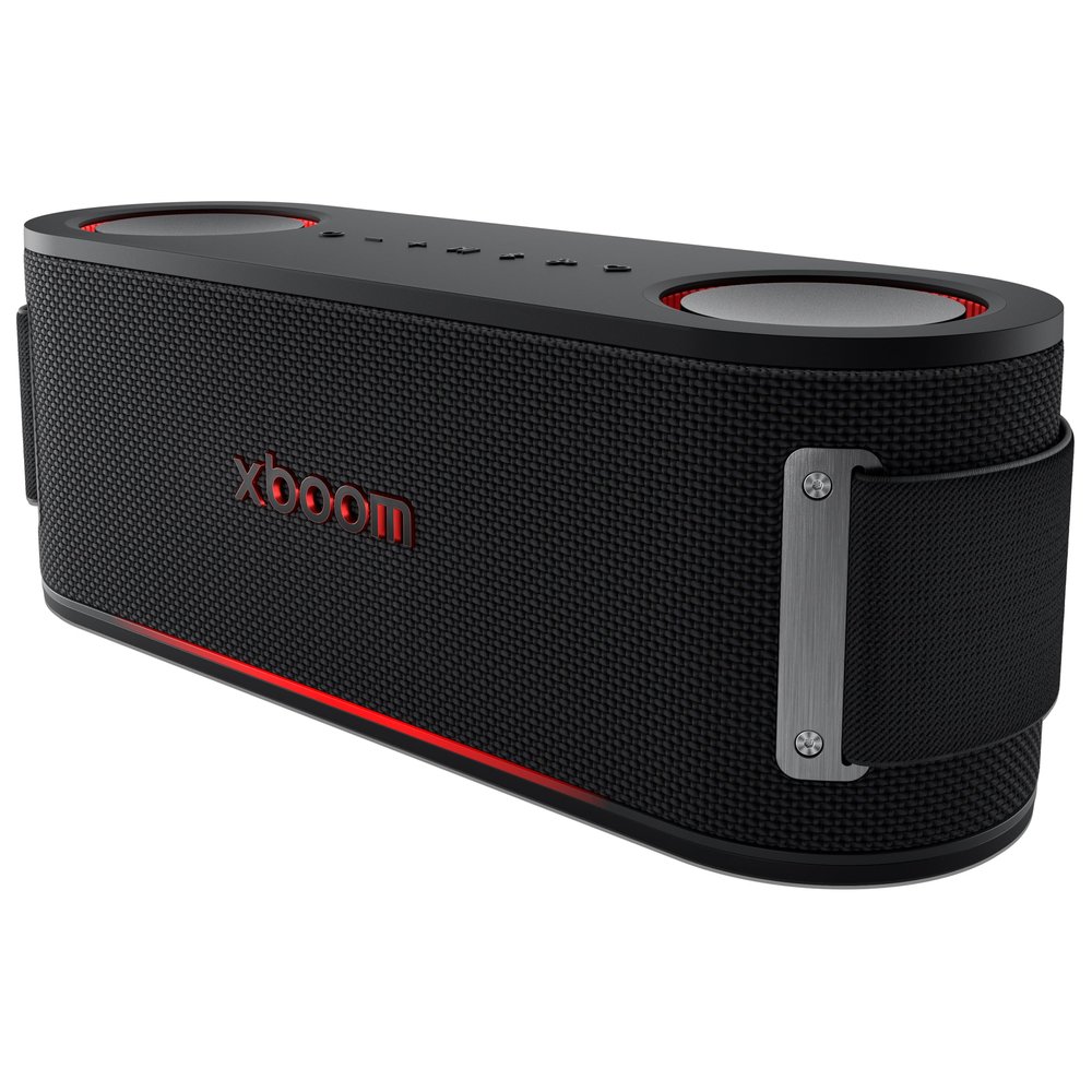 LG xboom Bounce by will.i.am, Portable Bluetooth Speaker for Sports and Athletes, up to 30 Hours of Playback, IP67 Dust and Water Resistant. Perfect for Basketball