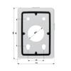 PFA120 Aluminum Alloy Junction Box for Dahua Surveillance Security Camera, Pack of 1 view 4