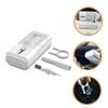 JOINPAYA 1set Earphone Cleaning Kit Multifunctional Brush Keycap Puller Soft Cloth for Deep Cleaning Earphones Keyboards and Car view 2