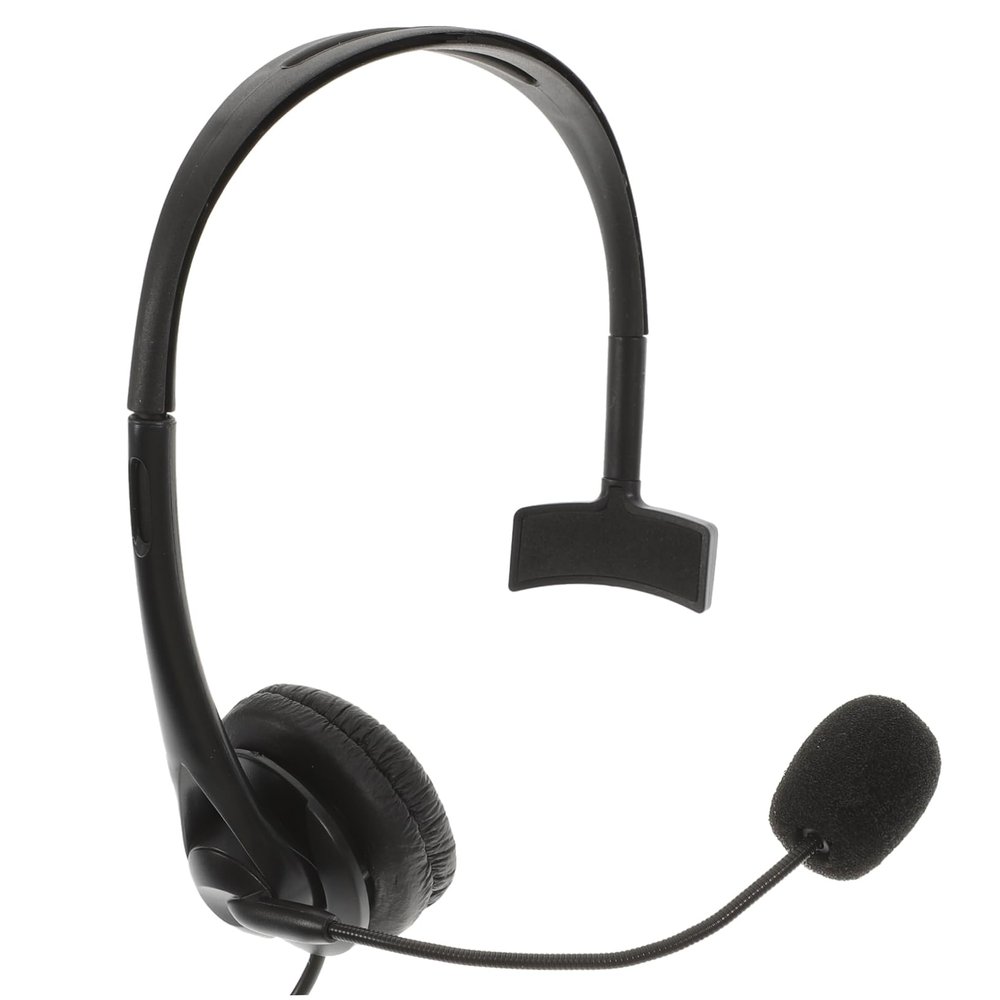 ARTIBETTER USB Headset Microphone for Over Ear Telephone Headset Recording Noise Isolation