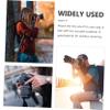 Angoily 3pcs Protective Camera Lens Pouch Neoprene Padded Pouch Drawstring Lens Case for Dslr Dustproof and Scratchproof view 3
