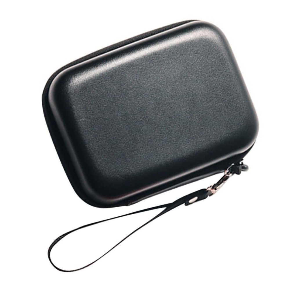 Housoutil Camera Bag Pu Leather Protective Case for Dslr Carrying Case Water-resistant Lightweight Zipper Closure