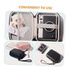 Happyyami Dslr Camera Messenger Bag Protective Case Reader Holder Storage Pouch Water-resistant Camera Bag for Travel view 3
