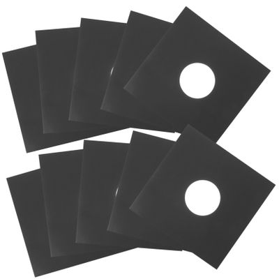 HOLIDYOYO 10pcs Professional Record Covers Vinyl Record Bag for Storing and Protecting Your Collection
