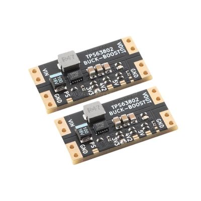 10pcs/1pc XL63802 Lithium USB Automatic Voltage Regulator Step Up Down Module TPS63802 Boost Buck Low Ripple (Color: TPS63802 3.3V 2pcs)