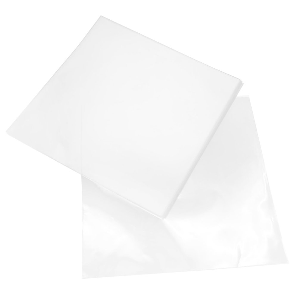ERINGOGO Vinyl Record Sleeves Outer 30pcs Protective Vinyl Record Covers Adhesive for