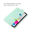 TEKNET Transparent Back Slim Case for iPad 11 Inch A16 (2025) with S-Pen Stand Shock Proof Auto Wake/Sleep (Green-Mint) view 2