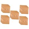 Gadpiparty 50pcs Cd Kraft Paper Sleeves Case Retro Envelope Bag for DVDs DVD Sleeves Envelop Storage Holder for Thank You Cards Organized Cd Case view 1