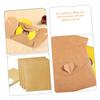 Gadpiparty 50pcs Cd Kraft Paper Sleeves Case Retro Envelope Bag for DVDs DVD Sleeves Envelop Storage Holder for Thank You Cards Organized Cd Case view 4