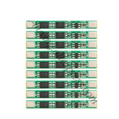 10Pcs/1pc 1S 3.7V 4A li-ion BMS PCM 18650 Protection Module PCB for 18650 Lithium ion li MOS (Color: 10 Pieces)