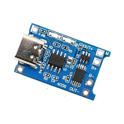 10pcsTYPE-C/Micro/MiniUSB 5V1A 18650 for TP4056 Lithium Charger Module Charging Protection Dual Functions 1A (Color: Type-c Interface)