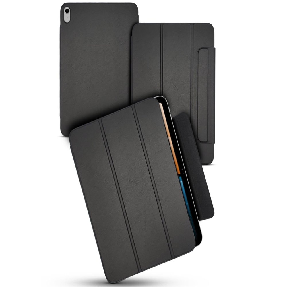 TEKNET Magnetic Case for iPad 11 Inch A16 (2025) Lightweight Protective Case Multi-Position Smart Cover with Auto Sleep/Wake (Black)