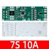 7S Li-ion PCB 24V 10A 15A 20A 30A BMS Used for 18650 Li-ion for 25.9V 24V E-Bike Scooter (Color: 7S 10A BMS 1PCS) view 2