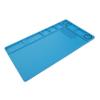 Hemobllo Silicone Soldering Mat for Electronics Repair Anti-Static Work Surface for Mobile Devices Heat Resistant Pad for Laptops Smartphones Cameras and More view 1