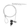 HOMSFOU 2sets Laptop Locking Cable Security Lock for Laptops Monitors and Tablets Keyed -Theft Hardware Rotation and Sturdy Design view 2