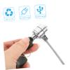 HOMSFOU 2sets Laptop Locking Cable Security Lock for Laptops Monitors and Tablets Keyed -Theft Hardware Rotation and Sturdy Design view 3