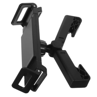OHPHCALL Car Headrest Phone Holder Telescopic Tablet Mount Quick Install Sturdy Abs Non-Slip Design