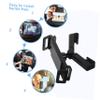 OHPHCALL Car Headrest Phone Holder Telescopic Tablet Mount Quick Install Sturdy Abs Non-Slip Design view 2