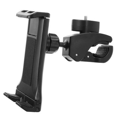 DOITOOL Bike Phone Holder Handlebar Tablet Holder for Stroller Treadmill Phone Attachment Exercise Bike Stand