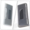 Angoily 2pcs Ssd Hard Drive Carrying Case Shockproof Storage Box for Enclosure for Safe Storage Grey view 3