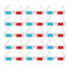 Gadpiparty 60pcs for Movies Anaglyph Eyewear for Viewing Magazines Photos and Films view 1