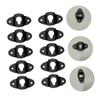 ARTIBETTER 20pcs Speaker Wall Mount Hooks Hanger Hooks for Speaker Hanging Bracket Iron Strong Bearing Plate Surround Sound Box view 3