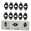 ARTIBETTER 20pcs Speaker Wall Mount Hooks Hanger Hooks for Speaker Hanging Bracket Iron Strong Bearing Plate Surround Sound Box view 4