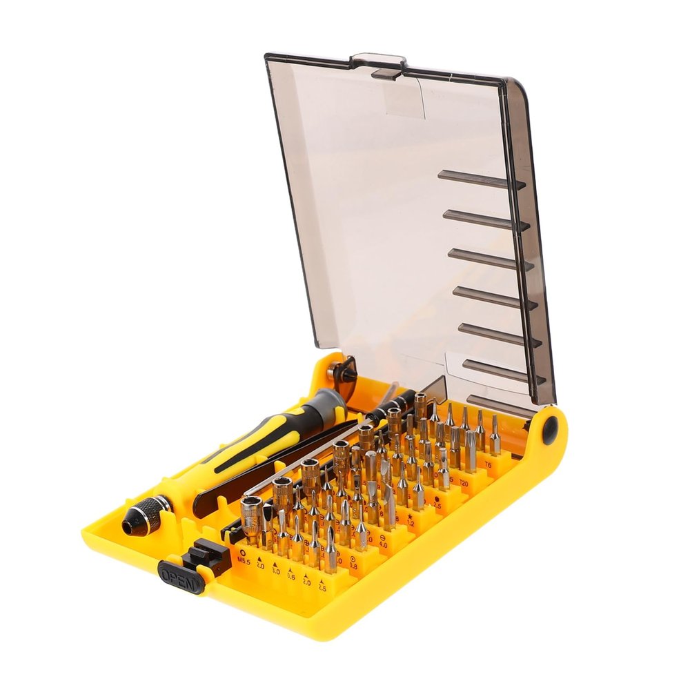 Artibetter 1set Screwdriver Compact Mobile Tool Kit Storage Case Electronics Disassembly Repairing Tools Lightweight for