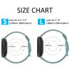 4 PACK Bands Compatible with Fitbit Versa 4 & 3 Bands/Sense 2 / Sense Band Women Men, Classic Soft Straps for Fitbit Versa 4 / Versa 3 /Sense 2 / Sense Smart Watch (Large,4 Pack A) view 3