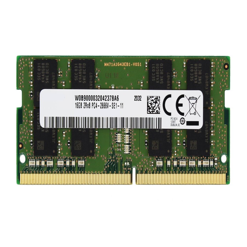 Factory Original 16GB (1x16GB) Compatible for Dell Inspiron 7786 Laptop DDR4 2666MHz PC4-21300 SODIMM 2Rx8 CL19 1.2v Notebook Memory Module Upgrade RAM Adamanta