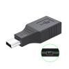 2 Pack USB 2.0 Type A Female to Mini USB 5-Pin Male/Female Adapter Converter - High-Speed Data Transfer & Charging Compatible with Cameras, Printers, Audio Devices and More view 2