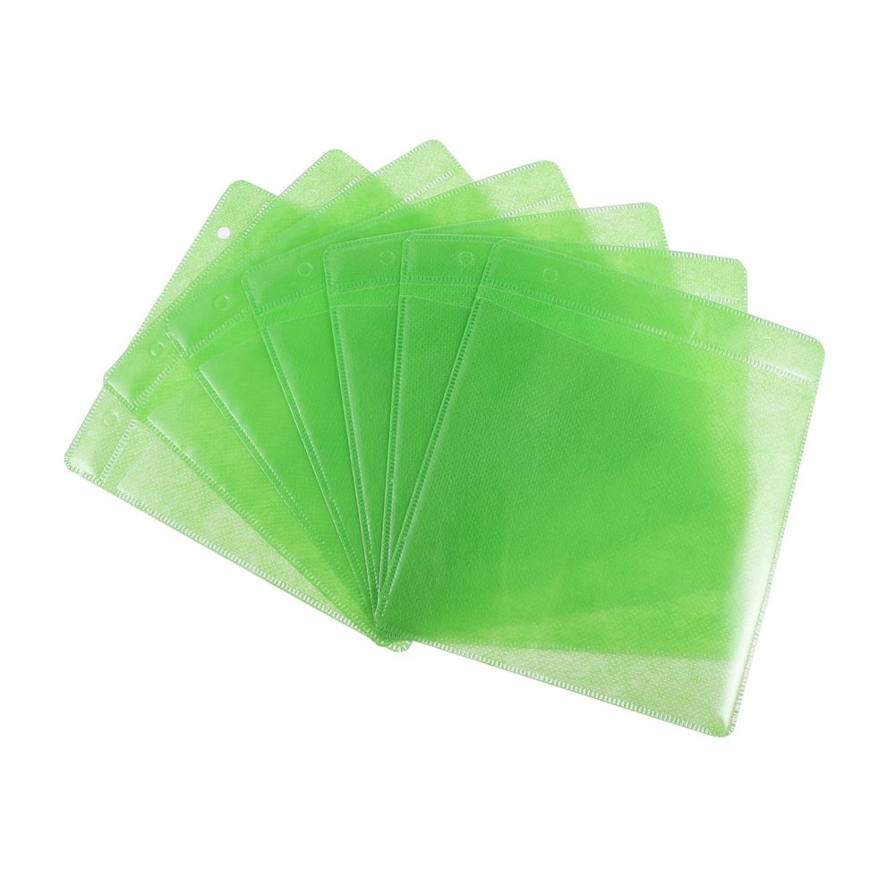 DOITOOL 200pcs Cd Storage Boxes Cd Sleeves DVD Case Holder DVD Storage Sleeve Color
