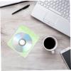 DOITOOL 200pcs Cd Storage Boxes Cd Sleeves DVD Case Holder DVD Storage Sleeve Color view 2