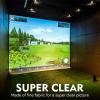 Golf Simulator Impact Screen, Projection Screen for Golf Training, Antiimpact Sound Cancelling Curtains, for Backyard Tee Shots and Chipping, Home Golf Swing Training view 2